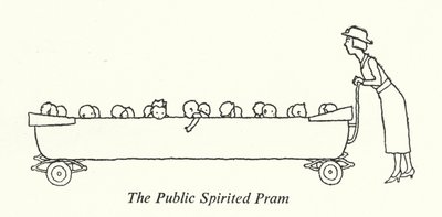 La carrozzina di pubblico spirito da William Heath Robinson