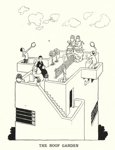 Il giardino sul tetto da William Heath Robinson