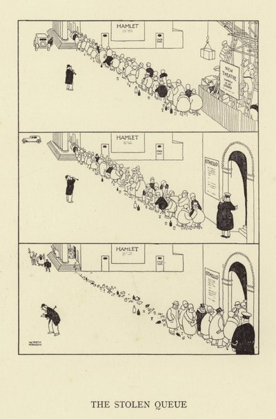 La Coda Rubata da William Heath Robinson
