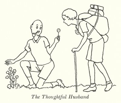 Il marito premuroso (litografia) da William Heath Robinson