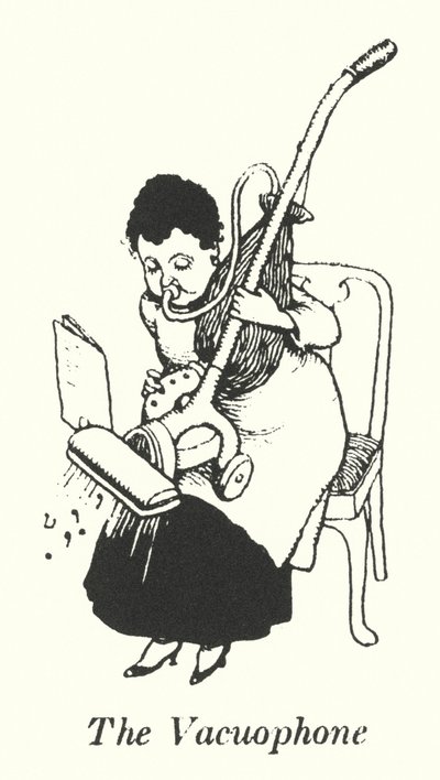 Il Vacuofono da William Heath Robinson