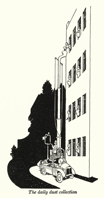 La raccolta quotidiana della polvere da William Heath Robinson