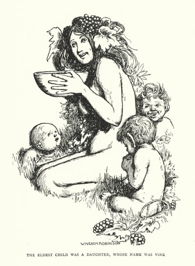 La figlia maggiore si chiamava Vine da William Heath Robinson
