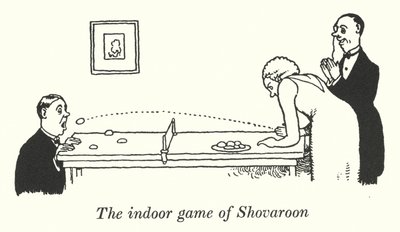 Il gioco al coperto di Shovaroon da William Heath Robinson