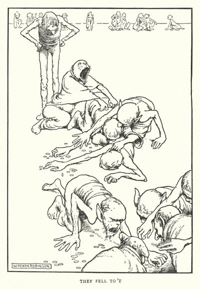 Sono caduti a terra da William Heath Robinson