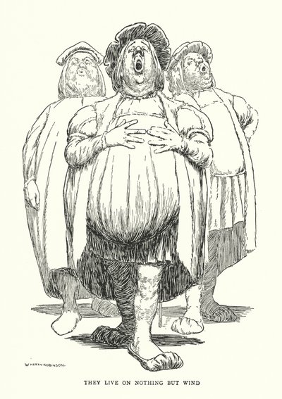 Vivono di niente ma di vento da William Heath Robinson
