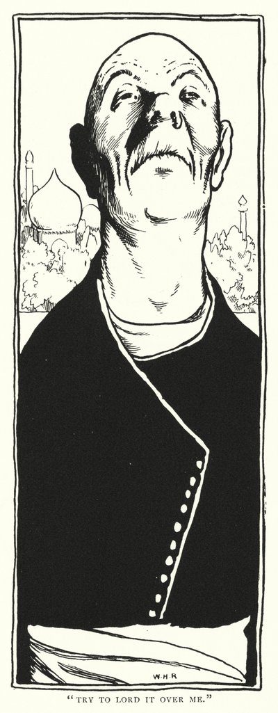 "Prova a comandarmi" (incisione) da William Heath Robinson