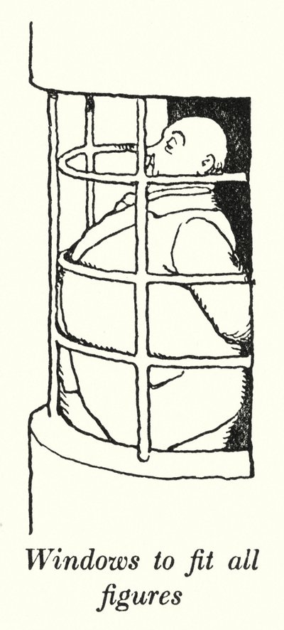 Finestre per adattarsi a tutte le figure da William Heath Robinson