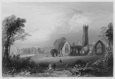 Abbazia Agostiniana, Adare, con il Castello dei Fitzgerald e l