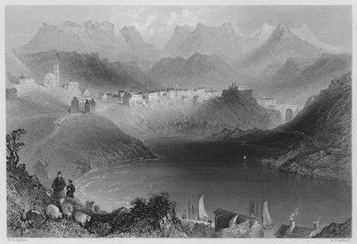 Clifden, Connemara da William Henry (after) Bartlett