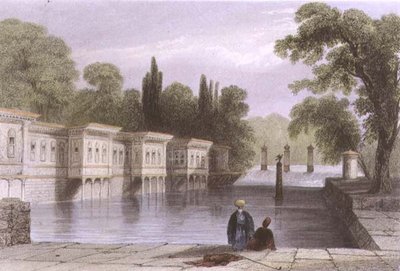Il Palazzo delle Acque Dolci, Istanbul da William Henry (after) Bartlett