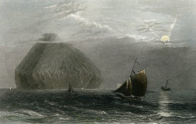 Ailsa Craig, inciso da J. T. Willmore da William Henry Bartlett