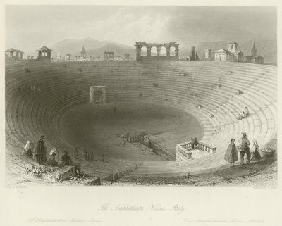 Arena di Verona da William Henry Bartlett