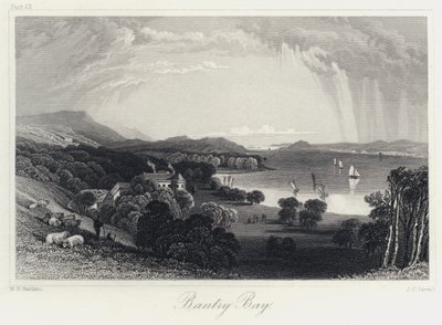 Baia di Bantry (incisione) da William Henry Bartlett