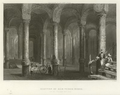 Cisterna di Filosseno, Costantinopoli da William Henry Bartlett