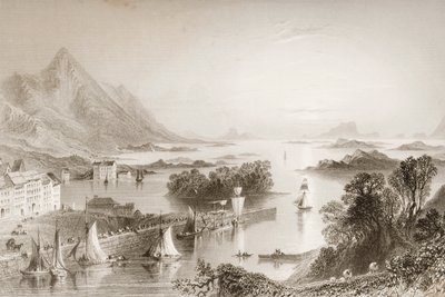 Clew Bay visto da Westport, Contea di Mayo, da 