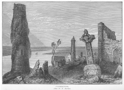 Clonmacnoise da William Henry Bartlett