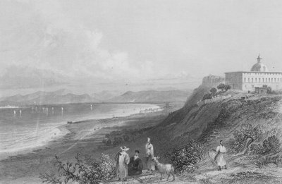 Convento del Monte Carmelo da William Henry Bartlett