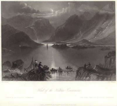 Capo delle Killeries, Connemara da William Henry Bartlett