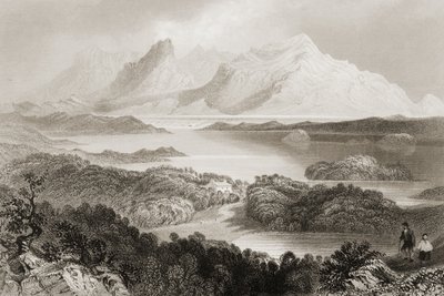 Lago Garromin, Connemara, Contea di Galway, da 