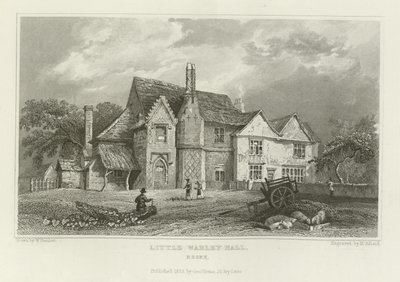 Little Warley Hall, Essex da William Henry Bartlett