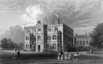 Marks Hall, Coggeshall, Essex, inciso da John Carr Armytage, 1833 da William Henry Bartlett