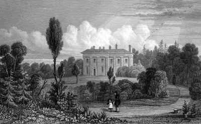 Riffhams Lodge, Essex, 1835 da William Henry Bartlett