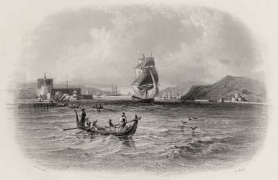 I Dardanelli, Turchia, inciso da R. Willis da William Henry Bartlett