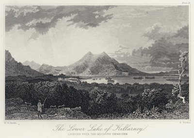 Il Lago Inferiore di Killarney, guardando oltre il Mucruss Demesne (incisione) da William Henry Bartlett
