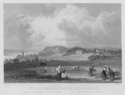 Villaggio di Oosterbeek vicino ad Arnhem da William Henry Bartlett