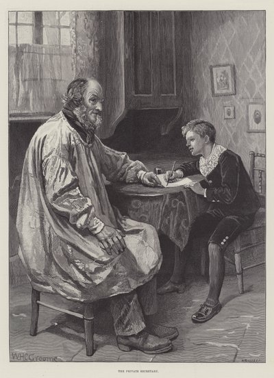 Il segretario privato da William Henry Charles Groome