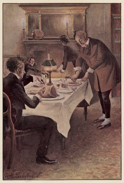 Traddles tagliò il montone a fette da William Henry Charles Groome