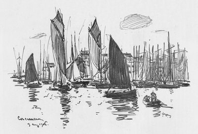 Concarneau, c1906 da William Henry Charlton