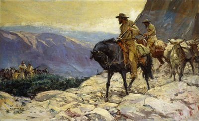 Cacciatori e Muli da Soma da William Henry Dethlef Koerner