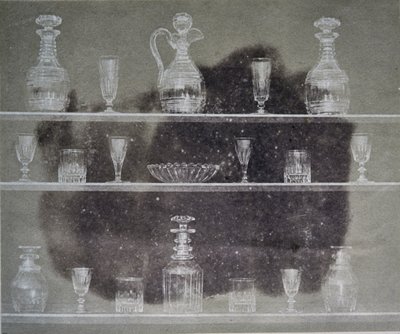 Articoli di vetro, Fotografia, da Pencil of Nature da William Henry Fox Talbot