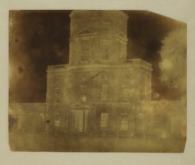 Base della Biblioteca Radcliffe, Oxford da William Henry Fox Talbot