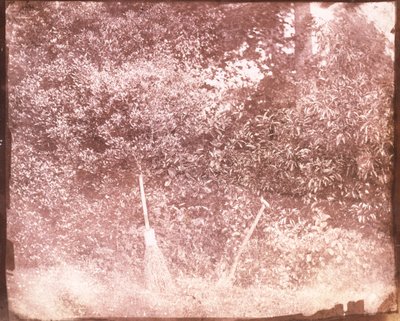 Scopa e vanga, 1842 da William Henry Fox Talbot