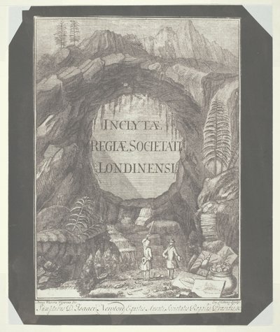 Copia della Pagina del Titolo per "Inclytae Regiae Societati Londinensi" da William Henry Fox Talbot