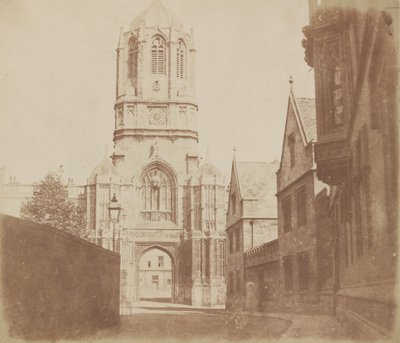Porta di Christchurch, prima di settembre 1844 da William Henry Fox Talbot