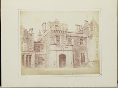 Porta della sala, Abbotsford da William Henry Fox Talbot