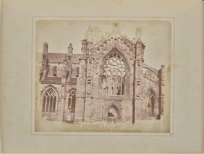 Abbazia di Melrose da William Henry Fox Talbot