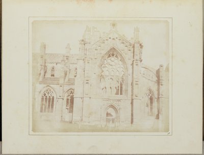Abbazia di Melrose da William Henry Fox Talbot