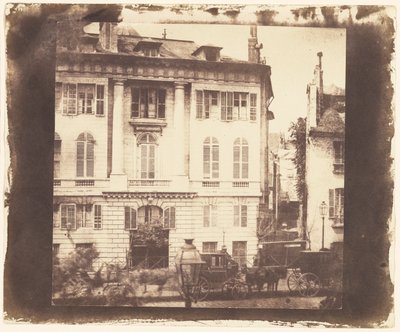 Case parigine a Parigi da William Henry Fox Talbot