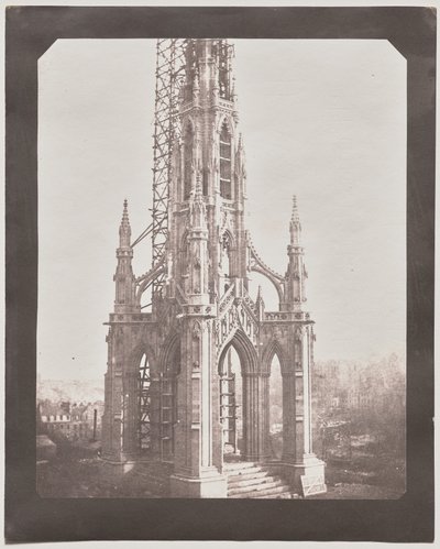 Monumento di Sir Walter Scott, Edimburgo da William Henry Fox Talbot