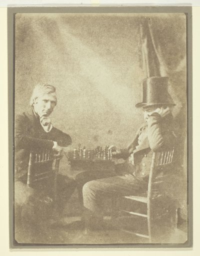 I giocatori di scacchi da William Henry Fox Talbot