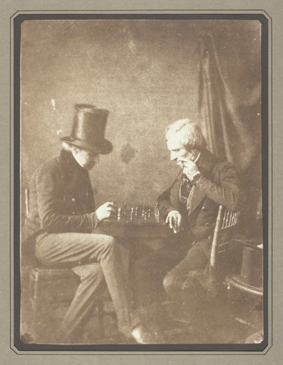 I giocatori di scacchi da William Henry Fox Talbot