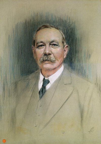 Ritratto di Sir Arthur Conan Doyle da William Henry Gates