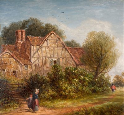 Un cottage inglese da William Henry Hill