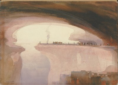 Cerimonia di un abitante delle scogliere, Colorado da William Henry Holmes
