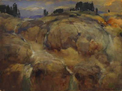 Letto abbandonato di un ghiacciaio da William Henry Holmes